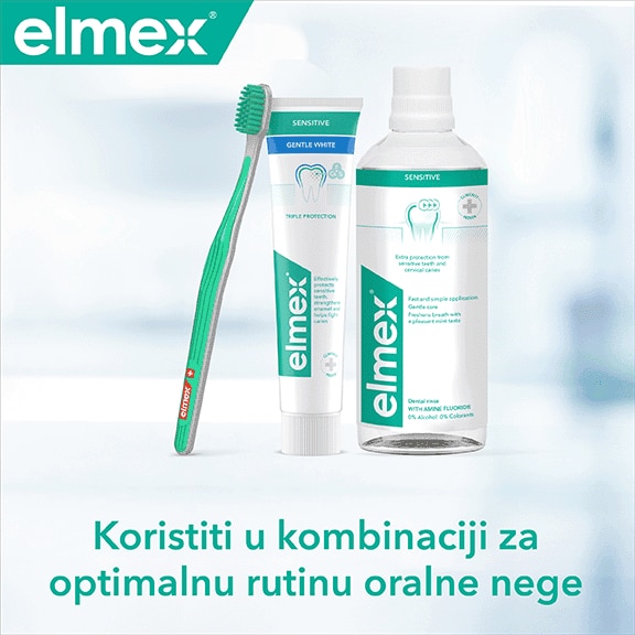 Bénéfices du dentifrice elmex Sensitive Haleine Fraîche