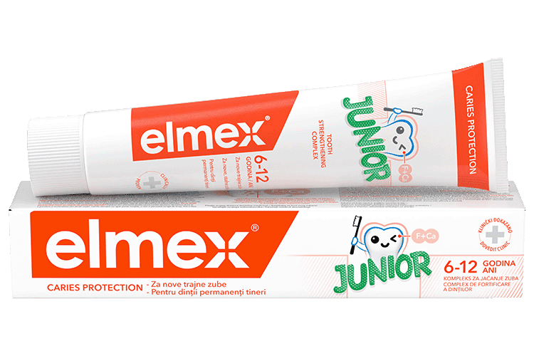 elmex® JUNIOR dečija pasta za zube za decu od 6-12 godina